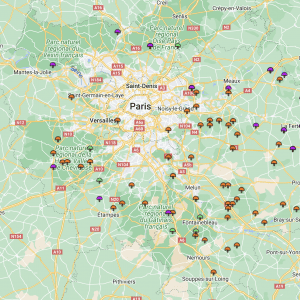 carte coins à morilles ile de france