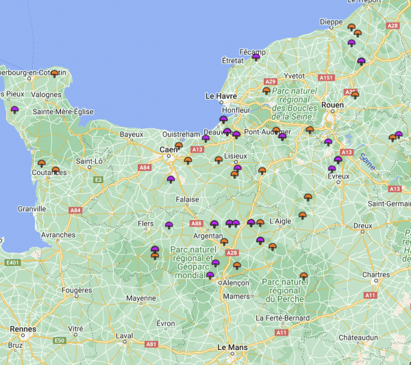 carte coins a morilles normandie